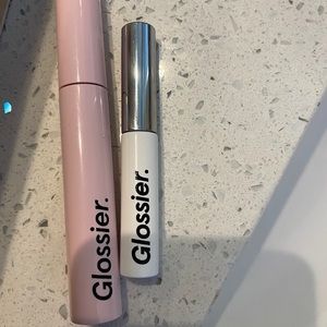 Used once glossier mascara & boy brow
